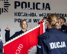 Ślubowanie nowych policjantów we Wrocławiu