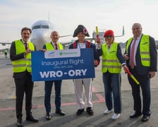 Inauguracja połączenia lotniczego Paryż Orly - Wrocław obsługiwanego przez linię Transavia - 16 kwietnia 2026 r.