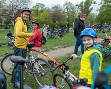 "Rowerowa mobilizacja" - przejazd z Parku Kasprowicza do Parku Tołpy