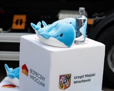 Konferencja prasowa na temat nawiązania współpracy przez MPWiK z Komendą Miejską Straży Pożarnej we Wrocławiu, 14 maja 2026