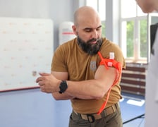 Szkolenie dla uczniów w Zespole Szkół nr 2 przy ul. Borowskiej w ramach programu Bezpieczny Wrocław