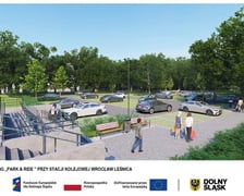 Wizualizacja parkingu na Leśnicy