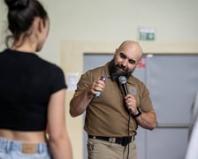 Szkolenie w ramach programu Bezpieczny Wrocław w II LO przy ul. Parkowej we Wrocławiu