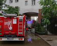 <p>Intensywne ulewy we Wrocławiu - interwencje służb, 15 lipca</p>