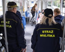Wspólny patrol Strażników Miejskich i kontrolerów biletowych MPK