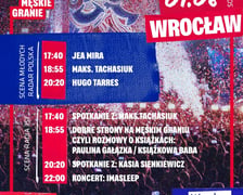 <p>Męskie Granie 2026 we Wrocławiu - godzinowy harmonogram koncert&oacute;w</p>