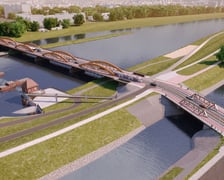 <p>Wizualizacja poszerzonych Most&oacute;w Trzebnickich, kt&oacute;ra nie może zostać zrealizowana.</p>