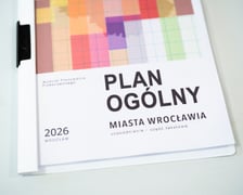 <p>Plan Og&oacute;lny miasta Wrocławia - okładka publikacji</p>