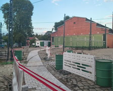 <p>Zajezdnia Dąbie, 10.08.2026. Szpilkostrada w budowie.</p>