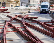 Budowa węzła Drobnera-Dubois. Zdjęcie z wtorku 18 sierpnia 2026