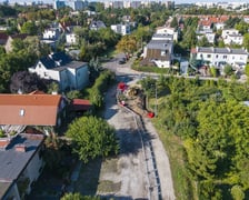 Początek przebudowy ulicy Chrzanowskiego (zdjęcie z piątku 21 sierpnia 2026)