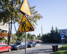 Początek przebudowy ulicy Chrzanowskiego (zdjęcie z piątku 21 sierpnia 2026)