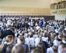 Rozpoczęcie roku szkolnego w ZSP nr 27 przy ul. Zwycięskiej we Wrocławiu