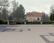 Przebudowa terenu dawnego targowiska przy ul. Skoczylasa na wrocławskiej Leśnicy - wizualizacja