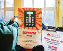 Szkolenie "Bezpieczny Wrocław" w X LO we Wrocławiu
