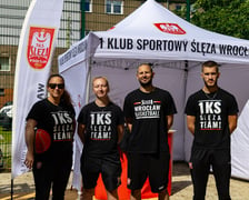 Piknik z okazji otwarcia podwórka przy Łące Mazurskiej we Wrocławiu