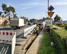 Remont zatoki autobusowej na ulicy Krzywoustego na przystanku „Brücknera”