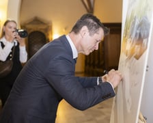 Samorządowcy z aglomeracji wrocławskiej podczas spotkania w sprawie ustawy o powołaniu Metropolii Wrocławskiej