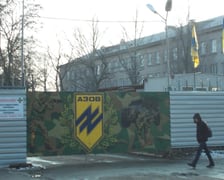 Baza batalionu Azov w Mariupolu