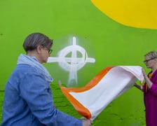 Mural #KlimatNaRówność powstał przy ul. Opolskiej 25