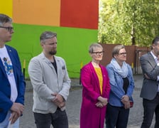 Mural #KlimatNaRówność powstał przy ul. Opolskiej 25