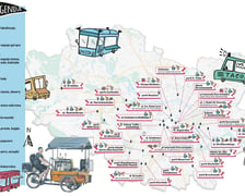 Gastrowózki, foodtrucki we Wrocławiu - mapa