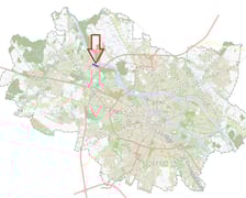 Ślęzoujście - mapa