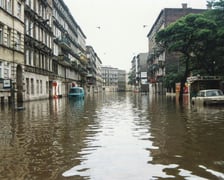 ul. Słowiańska, Wrocław, powódź 1997