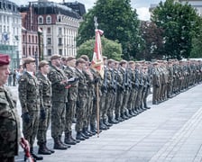 Uroczysta przysięga żołnierzy 16. Dolnośląskiej Brygady Obrony Terytorialnej