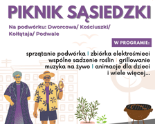 plakat pikniku organizowanego na Przedmieściu Świdnickim