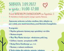 plakat pikniku organizowanego na Sępolnie