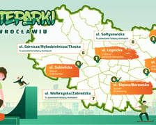 Mapa skateparków we Wrocławiu