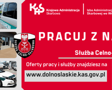 Dolnośląska Krajowa Administracja Skarbowa szuka osób chętnych do pracy we Wrocławiu, Legnicy, Wałbrzychu i Zgorzelcu.