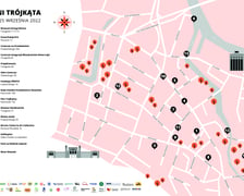 Dni Trójkąta na Przedmieściu Oławskim - mapa