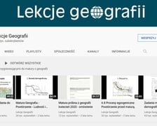 Lekcje Geografii to treści dla uczniów szkół podstawowych i ponadpodstawowych. Kanał tworzy nauczycielka z Torunia. Podczas lekcji dowiesz się, jak obliczyć odległość na mapie, jak odczytać współrzędne geograficzne czy jaki jest skład i budowa atmosfery. Nie zabraknie również materiałów przygotowujących do matury.