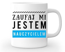 Kubek z napisem