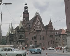 Wrocław w latach 60. XX w. Ratusz
