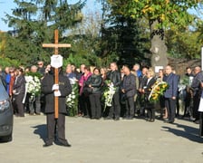 Pogrzeb Łukasza Owsianego, dziennikarza TVP3 Wrocław, na cmentarzu Ducha Świętego
