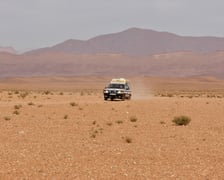 Na zdjęciu kolejny etap rajdu Budapeszt - Bamako