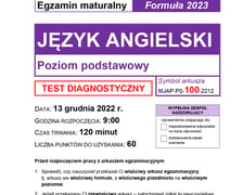 Matura próbna 2023 z języka angielskiego - arkusz egzaminacyjny, CKE