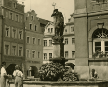 Neptun w Jeleniej Górze na zdjęciu z 1940 roku