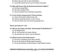 Matura próbna 2023 z niemieckiego - arkusz egzaminacyjny
