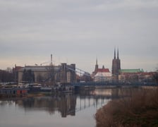 Widoki Wrocławia z kolei linowej Polinka