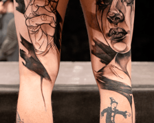 <p>3 miejsce w kategorii Najlepszy tatuaż I dnia konwentu -&nbsp;Karol Drzewiecki Defo tattoo</p>