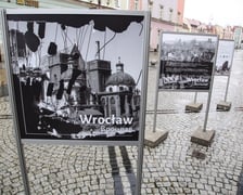 <p>Na zdjęciu: Wystawa fotograficzna poświęcona zniszczonym miastom europejskim</p>