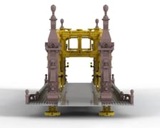 Most Zwierzyniecki z klocków Lego