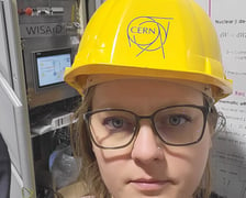 Dominika Pilak-Zadworna,  nauczycielka fizyki i matematyki z Wrocławia, odwiedziła Europejską Organizację Badań Jądrowych CERN w Genewie