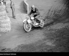 Zawody motocyklowe na Stadionie Olimpijskim, lata 1948-1953.