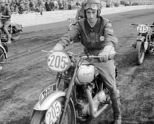 Zawody motocyklowe na Stadionie Olimpijskim, lata 1948-1953.