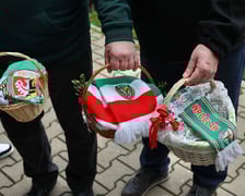 Święcenie pokarmów na Tarczyński Arena.